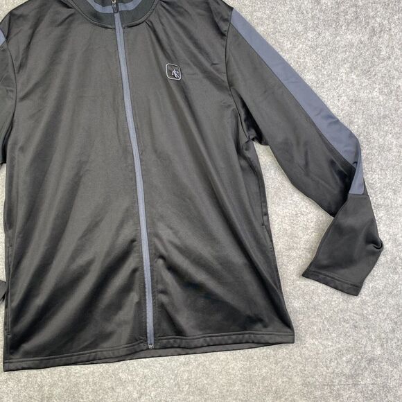 Vintage Y2k And1 Jacket Mens Size Large Black Full Zip Athletic Basketball Mix - Picture 3 of 8